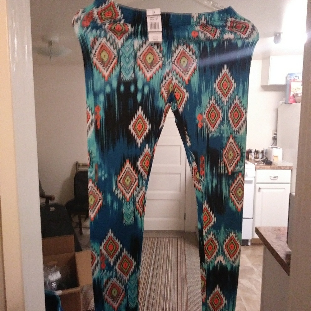 Blue Leggings